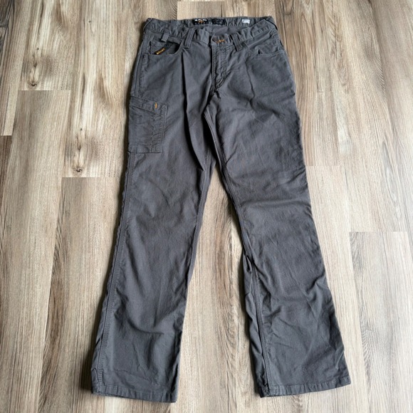 Ariat Other - Ariat Rebar M4 Relaxed Straight Leg Work Pants Mens 30x32 Gray Canvas Utility